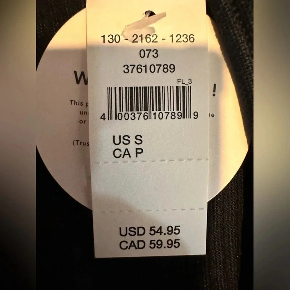 New OFFLINE By Aerie Seamless Cable Square Neck T Shirt Black Size Small NWT - Picture 7 of 8